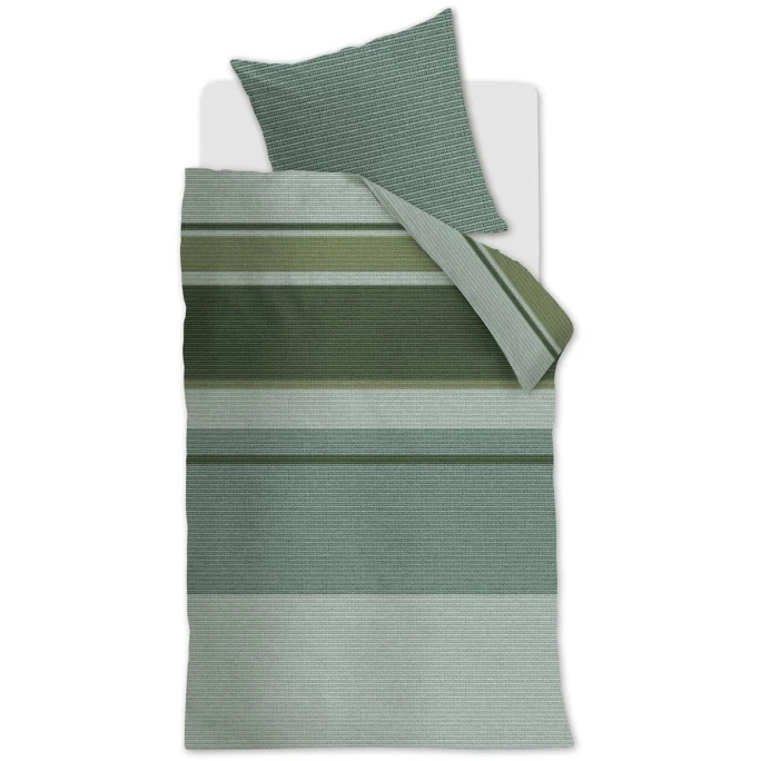 At Home Comprise Bettwäsche-Set - 155x220 / 80x80 Cm - Grün 3 At Home Comprise Bettwäsche-Set - 155x220 / 80x80 Cm - Grün
