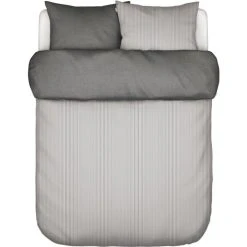 Marc O'Polo Skei Bettwäsche-Set Mit Recycling-Baumwolle - 200x220 / 2x80x80 Cm - Schwarz