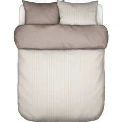 Marc O'Polo Skei Bettwäsche-Set Mit Recycling-Baumwolle - 200x200 / 2x80x80 Cm - Braun