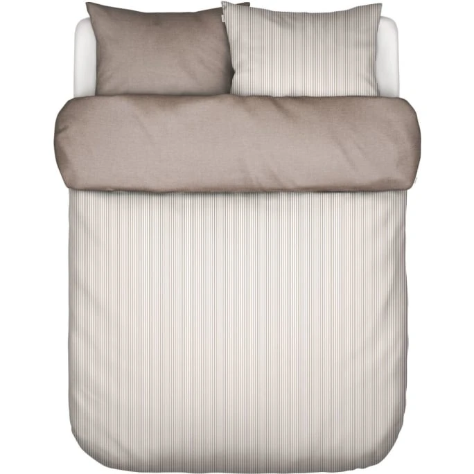 Marc O'Polo Skei Bettwäsche-Set Mit Recycling-Baumwolle - 200x200 / 2x80x80 Cm - Braun 3 Marc O'Polo Skei Bettwäsche-Set Mit Recycling-Baumwolle - 200x200 / 2x80x80 Cm - Braun