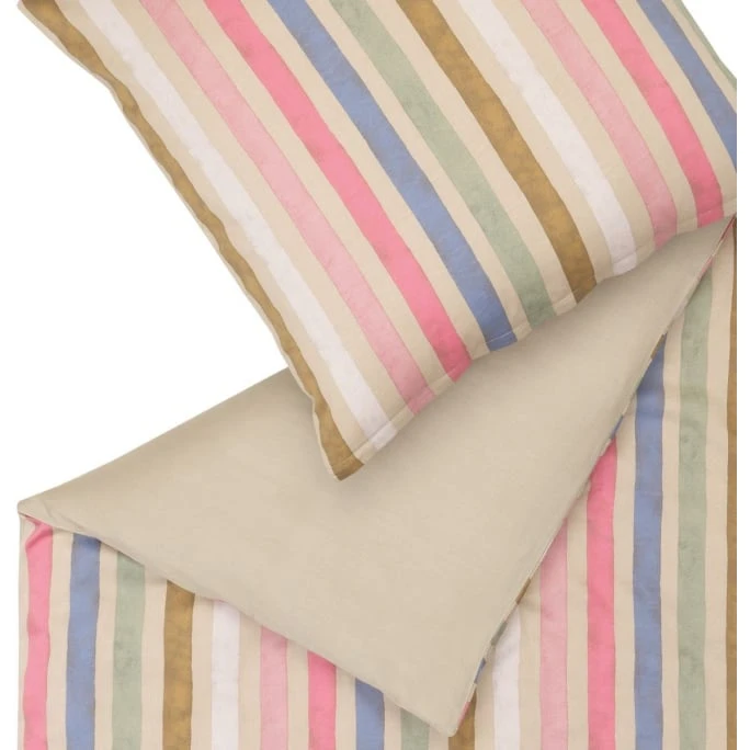 Schöner Wohnen Fiorito Bettwäsche-Set - 135x200 / 80x80 Cm - Sand 5 Schöner Wohnen Fiorito Bettwäsche-Set - 135x200 / 80x80 Cm - Sand – Bild 3