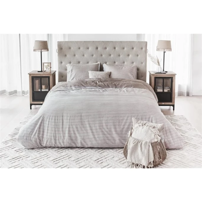 Riviera Maison Rivièra Maison Pleaty Bettwäsche-Set - 135x200 / 80x80 Cm - Natur 4 Riviera Maison Rivièra Maison Pleaty Bettwäsche-Set - 135x200 / 80x80 Cm - Natur – Bild 2