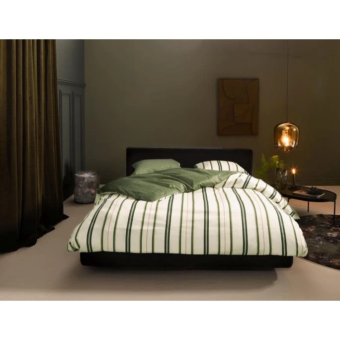 ESSENZA HOME Essenza Meryl Bettwäsche-Set - 135x200 / 80x80 - Pure Olive 4 ESSENZA HOME Essenza Meryl Bettwäsche-Set - 135x200 / 80x80 - Pure Olive – Bild 2