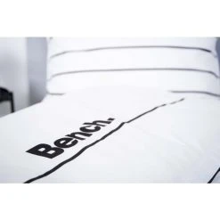 Bench Bettwäsche-Set Gestreift Aus Renforcé-Baumwolle - 155x220 / 80x80 Cm - Weiß 12 Bench Bettwäsche-Set Gestreift Aus Renforcé-Baumwolle - 155x220 / 80x80 Cm - Weiß -Moooi Shop unnamed file 772