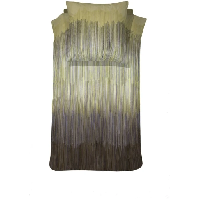 Damai Cassio Bettwäsche-Set Aus Baumwoll-Satin - 155x220 / 80x80 Cm - Ochre 3 Damai Cassio Bettwäsche-Set Aus Baumwoll-Satin - 155x220 / 80x80 Cm - Ochre