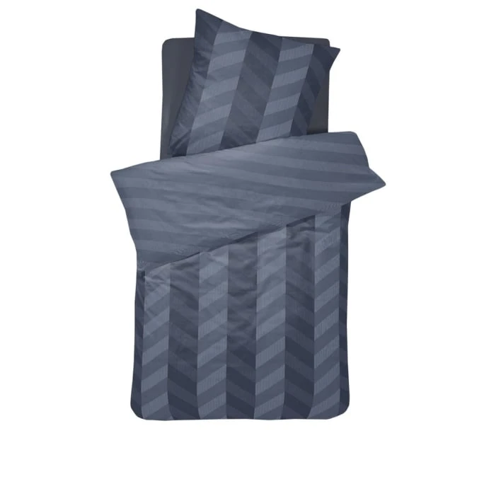 Damai Atomy Bettwäsche-Set Aus Bio-Baumwoll-Satin - 135x200 / 80x80 Cm - Graphite 3 Damai Atomy Bettwäsche-Set Aus Bio-Baumwoll-Satin - 135x200 / 80x80 Cm - Graphite