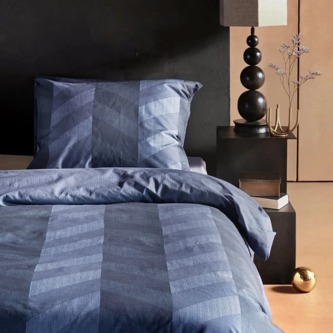 Damai Atomy Bettwäsche-Set Aus Bio-Baumwoll-Satin - 135x200 / 80x80 Cm - Graphite 5 Damai Atomy Bettwäsche-Set Aus Bio-Baumwoll-Satin - 135x200 / 80x80 Cm - Graphite – Bild 3