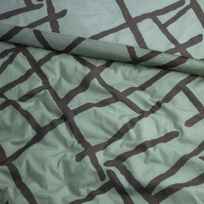 Damai Kline Bettwäsche-Set Aus Bio-Baumwolle - 155x220 / 80x80 Cm - Green 5 Damai Kline Bettwäsche-Set Aus Bio-Baumwolle - 155x220 / 80x80 Cm - Green – Bild 3