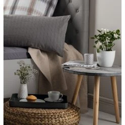 Fleuresse Rio Bettwäsche-Set Aus Seersucker - 155x200 / 80x80 Cm - Grau 8 Fleuresse Rio Bettwäsche-Set Aus Seersucker - 155x200 / 80x80 Cm - Grau -Moooi Shop unnamed file 887