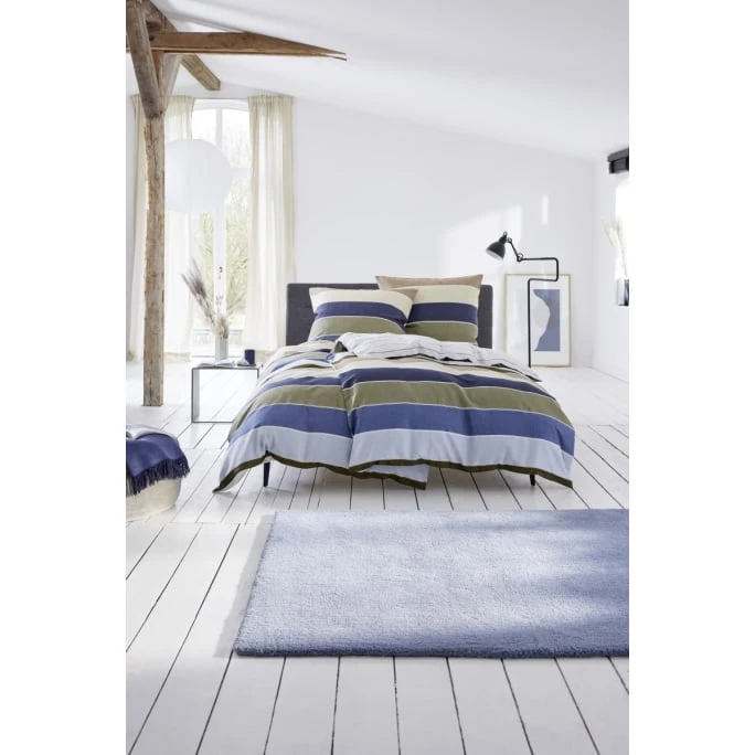 ESPRIT Home Amelie Bettwäsche-Set Aus Satin - 155x220 / 80x80 Cm - Blue 5 ESPRIT Home Amelie Bettwäsche-Set Aus Satin - 155x220 / 80x80 Cm - Blue – Bild 3