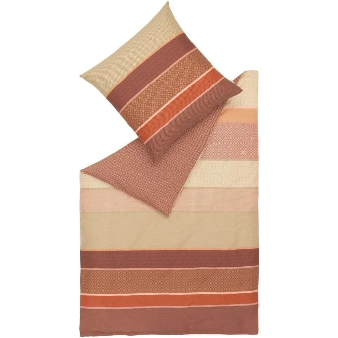 ESPRIT Home Miranda Bettwäsche-Set Aus Satin - 155x220 / 80x80 Cm - Red 3 ESPRIT Home Miranda Bettwäsche-Set Aus Satin - 155x220 / 80x80 Cm - Red