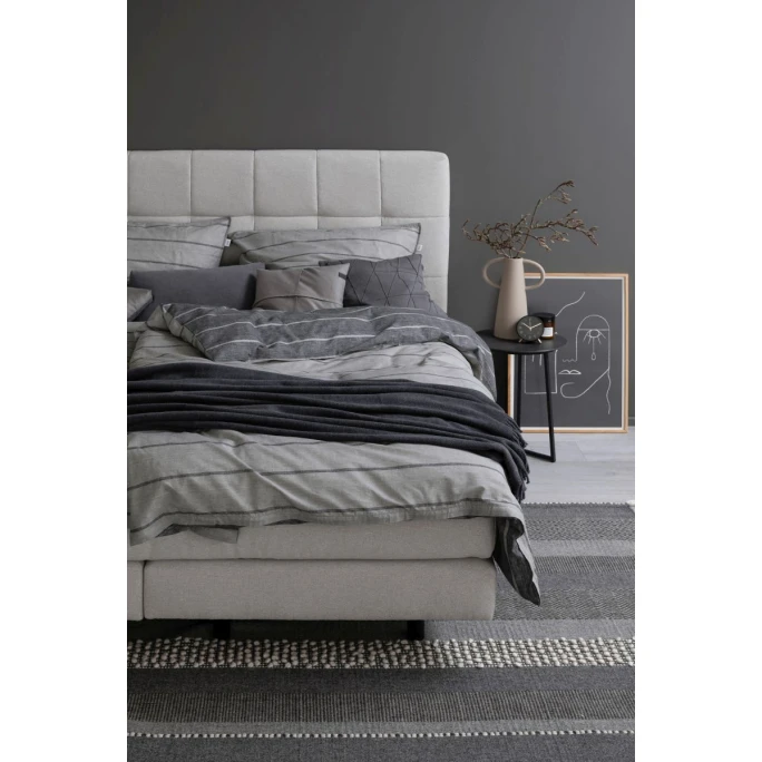 Schöner Wohnen Match Bettwäsche Set Aus Chambray - 135x200 / 80x80 Cm - Grau 10 Schöner Wohnen Match Bettwäsche Set Aus Chambray - 135x200 / 80x80 Cm - Grau – Bild 8