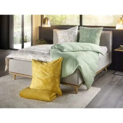 Musterring Blossom Bettwäsche-Set Aus Satin - 135x200 / 80x80 Cm - Lind 9 Musterring Blossom Bettwäsche-Set Aus Satin - 135x200 / 80x80 Cm - Lind -Moooi Shop unnamed file 930