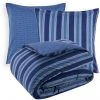 Tommy Hilfiger DENIMWEAR STRIPES Bettwäsche-Set Aus Bio-Perkal - 140x200 / 70x90 (AT) Cm - Blue 2 Tommy Hilfiger DENIMWEAR STRIPES Bettwäsche-Set Aus Bio-Perkal - 140x200 / 70x90 (AT) Cm - Blue -Moooi Shop unnamed file 931