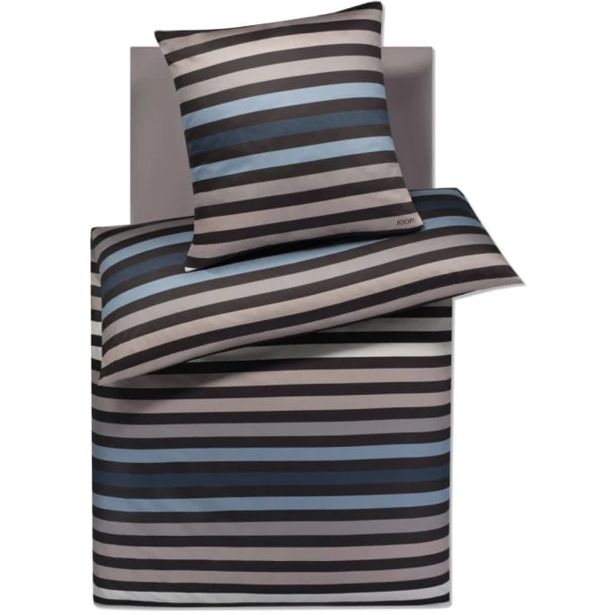 JOOP! Tone Bettwäsche-Set Aus Mako-Satin - 135x200 / 40x80 Cm - Stone 3 JOOP! Tone Bettwäsche-Set Aus Mako-Satin - 135x200 / 40x80 Cm - Stone