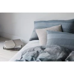 Elegante Fjord Bettwäsche-Set Aus Halbleinen - 135x200 / 40x80 Cm - Graphit 7 Elegante Fjord Bettwäsche-Set Aus Halbleinen - 135x200 / 40x80 Cm - Graphit -Moooi Shop unnamed file 966