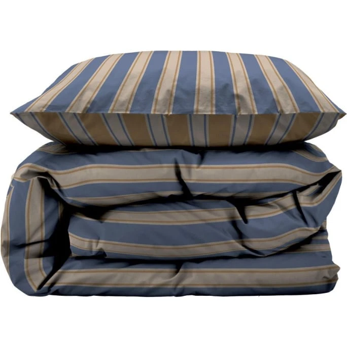 Södahl Nordic Bio Bettwäsche-Set Aus Baumwoll-Satin - 135x200 Cm / 80x80 Cm - Sky Blue 4 Södahl Nordic Bio Bettwäsche-Set Aus Baumwoll-Satin - 135x200 Cm / 80x80 Cm - Sky Blue – Bild 2