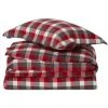LEXINGTON Checked Cotton Flanell Bettwäsche-Set - 135x200 / 80x80 Cm - Red/dark Gray 2 LEXINGTON Checked Cotton Flanell Bettwäsche-Set - 135x200 / 80x80 Cm - Red/dark Gray -Moooi Shop unnamed file 990